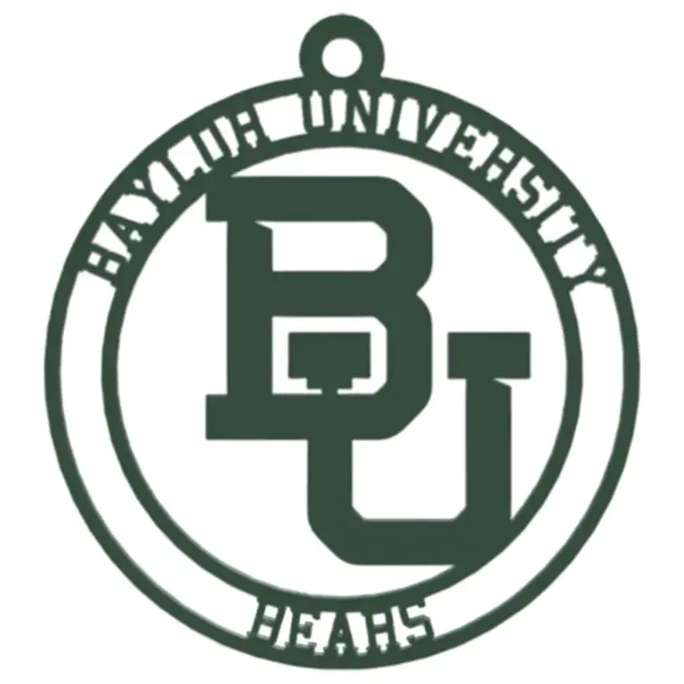 Baylor christmas ornament