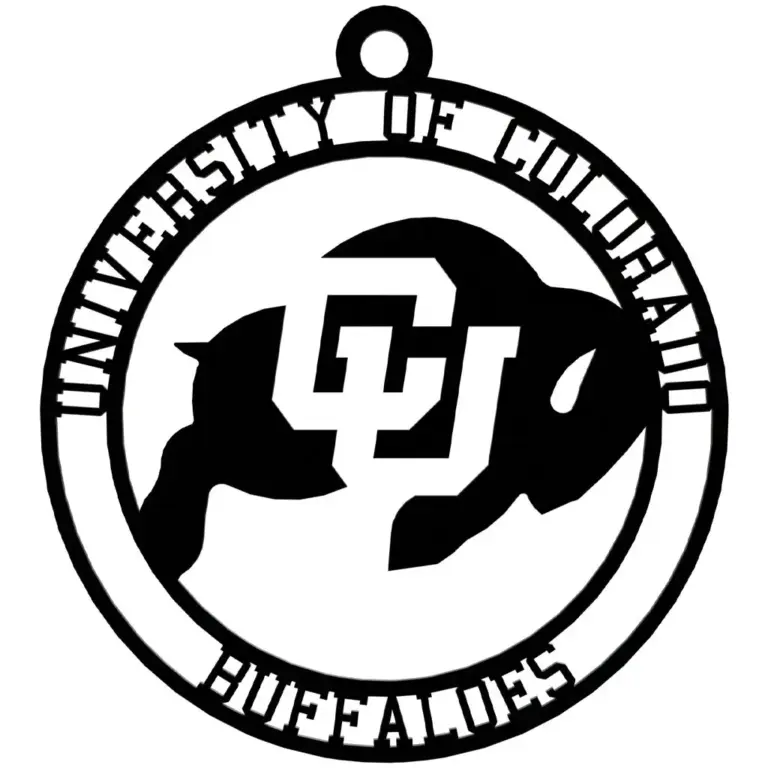 Colorado christmas ornament