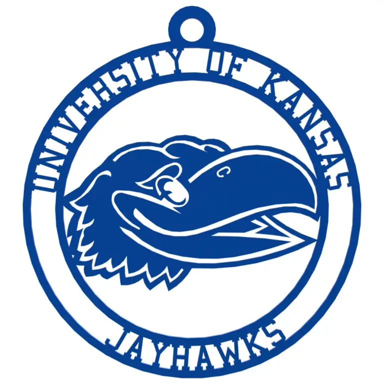 Kansas christmas ornament