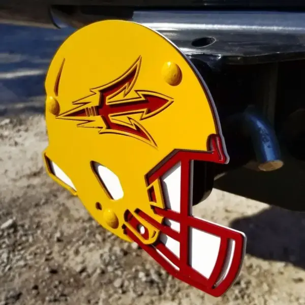 Arizona state hitch cover - helmet