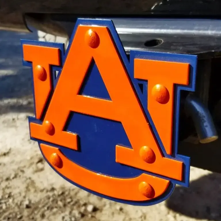 Auburn university hitch cover- au - image 2