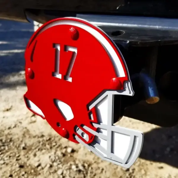 University of alabama hitch cover - helmet