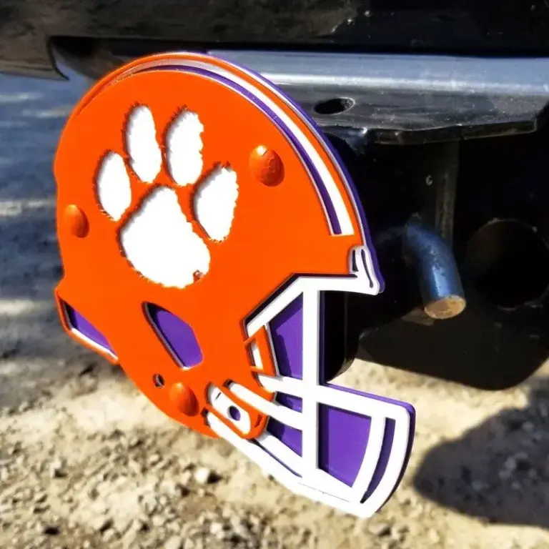 Clemson university hitch cover - helmet - image 2