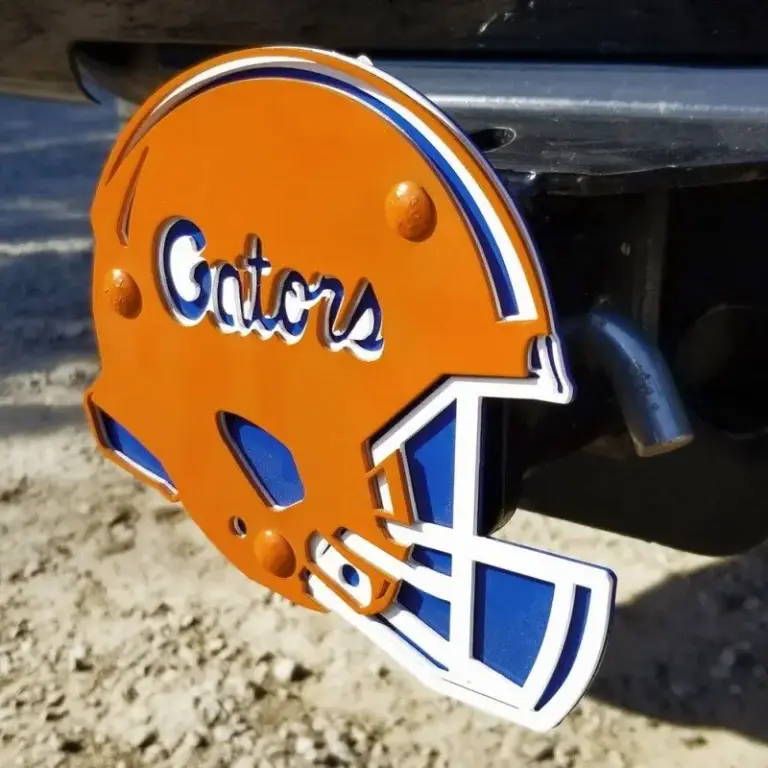 University of florida hitch cover - helmet
