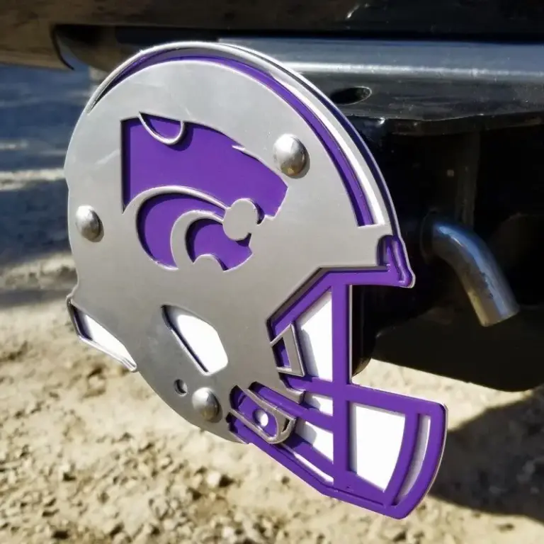 Kansas state university hitch cover - helmet - image 2