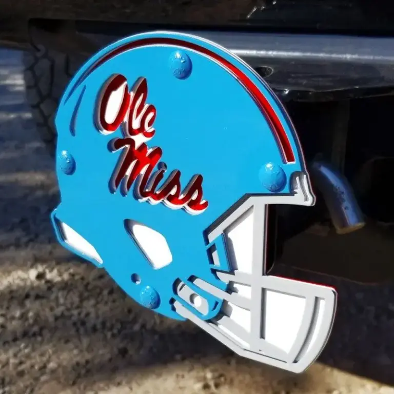 University of mississippi hitch cover - helmet - image 2