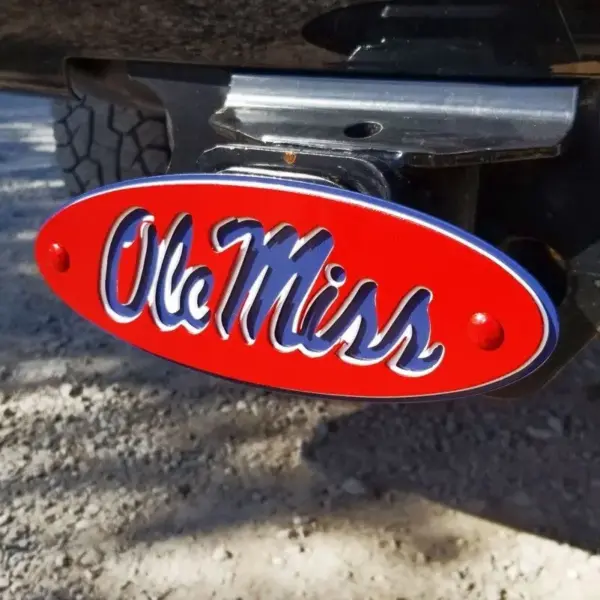 University of mississippi hitch cover - ole miss