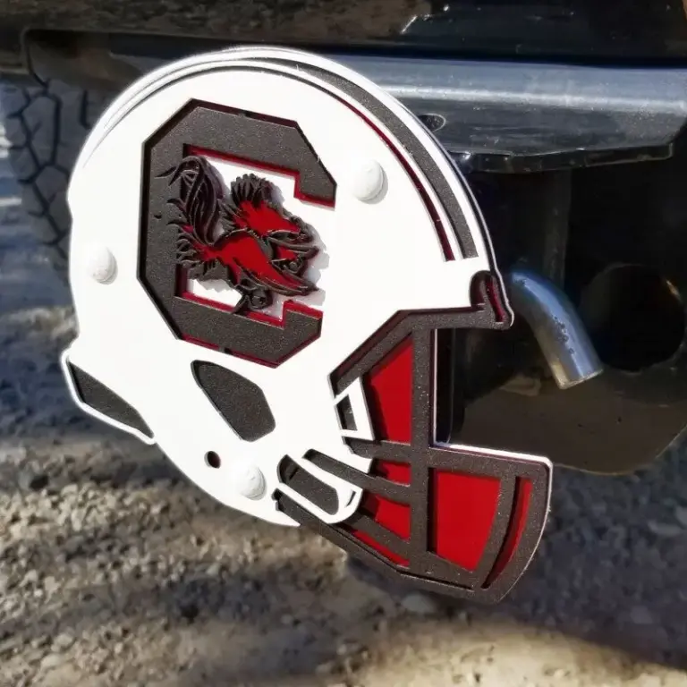 University of south carolina hitch cover- helmet