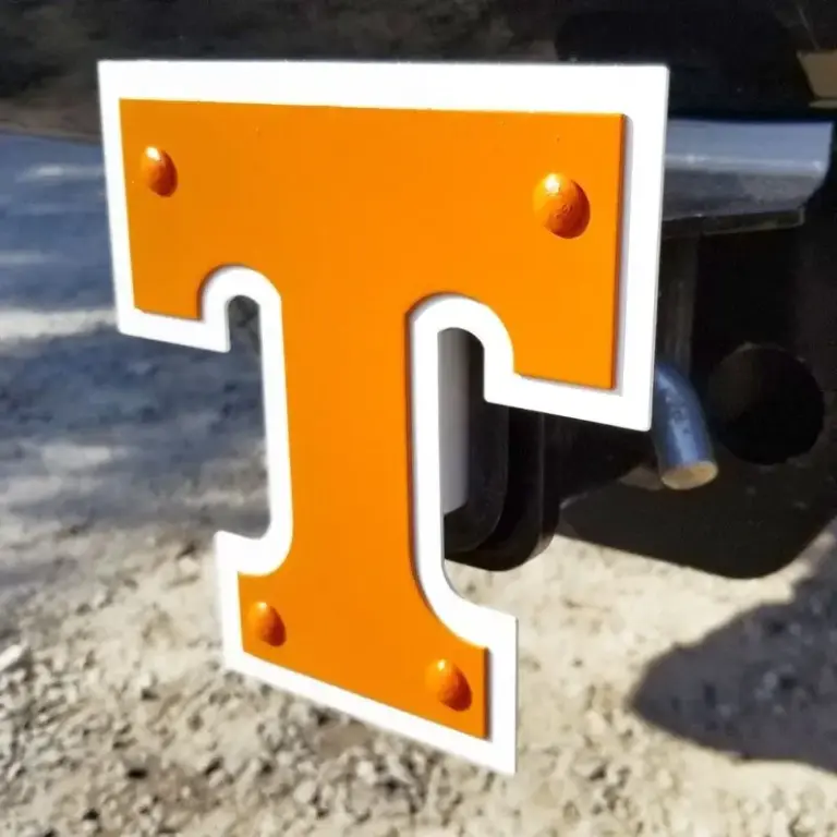 University of tennessee hitch cover - t - image 2