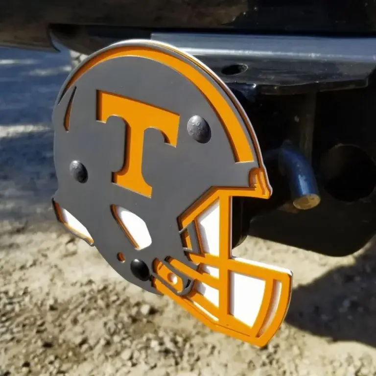 University of tennessee hitch cover - gray helmet - image 2