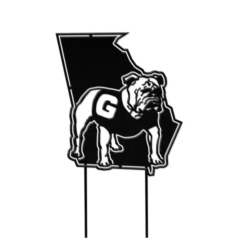 Georgia 1 color state w/ stakes