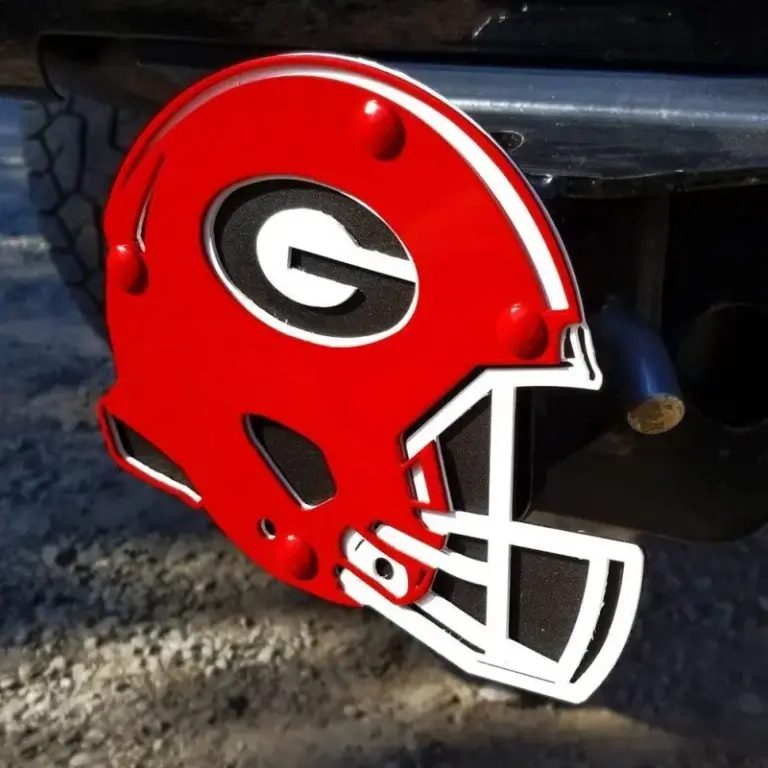 University of georgia hitch cover - helmet