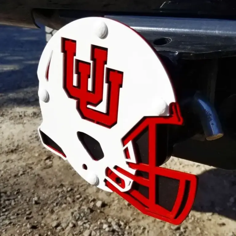 University of utah hitch cover - helmet - image 2