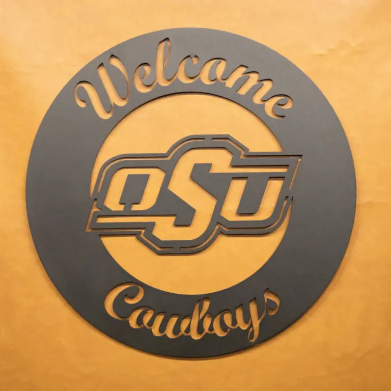 Osu brand welcome circle black