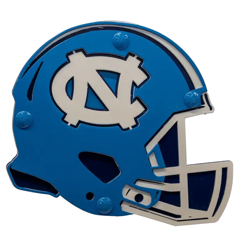 University of north carolina hitch cover -helmet
