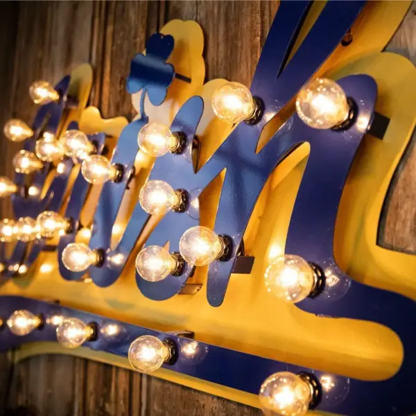 University of notre dame 3d lit sign- irish