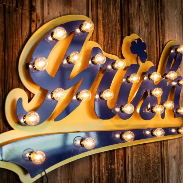 University of notre dame 3d lit sign- irish