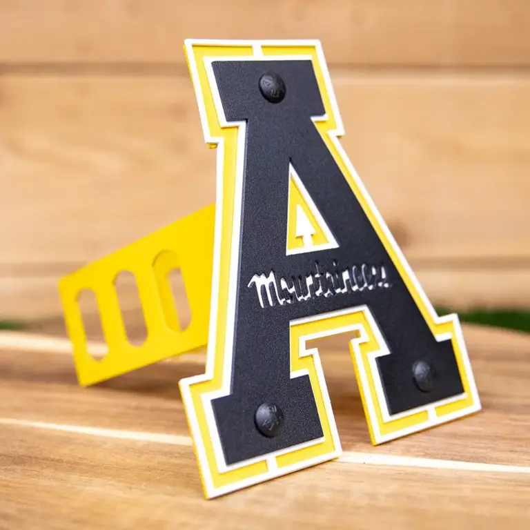 Appalachian state hitch cover- block a - image 2