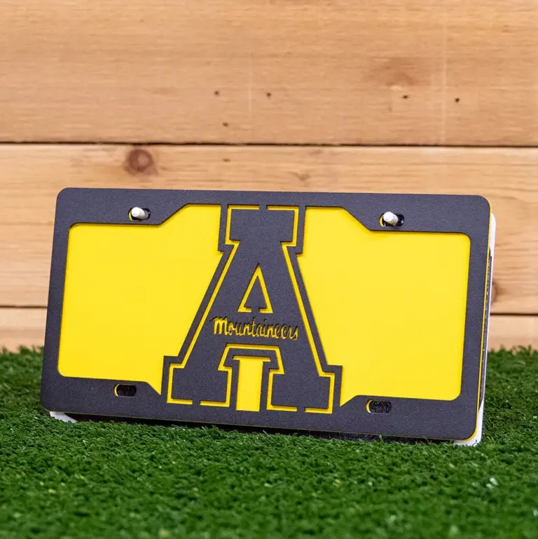 App state "a" plate
