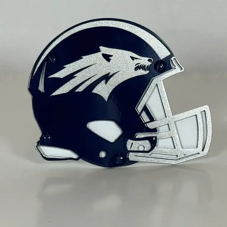 University of nevada hitch cover - helmet