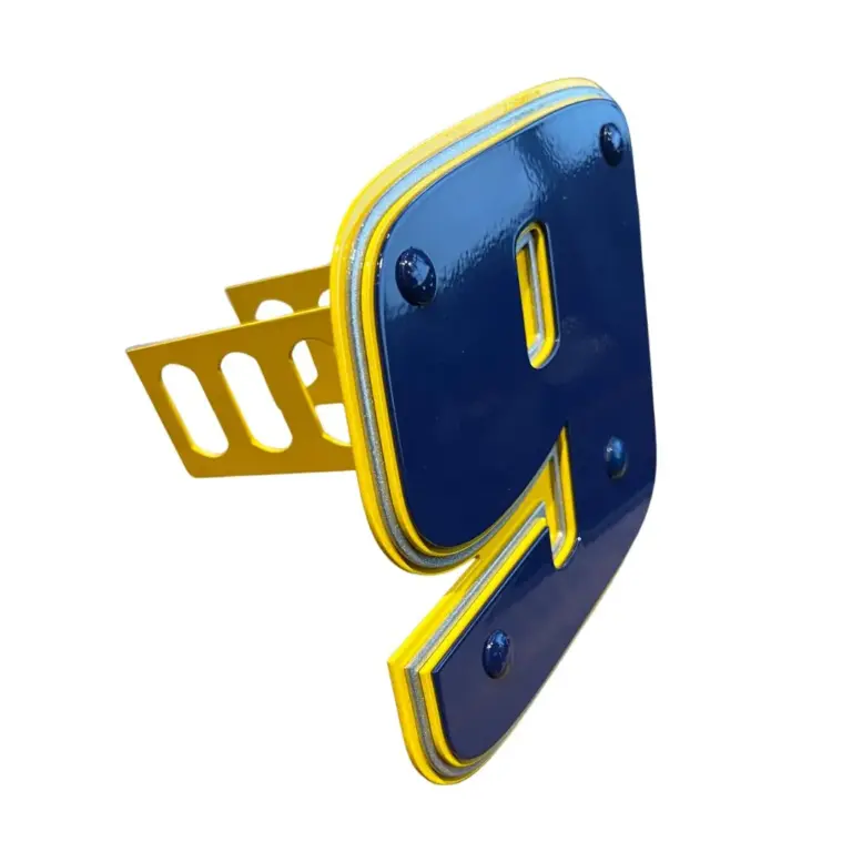 Chase Elliott #9 Hitch Cover - Gameday Ironworks Chase elliott #9 hitch cover - image 2