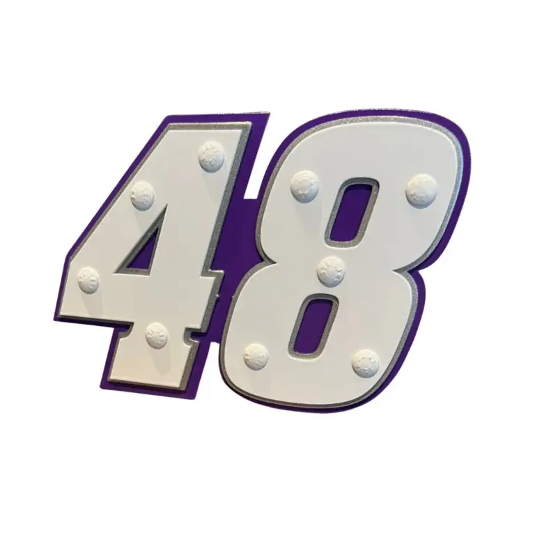 Alex Bowman #48 Hitch Cover - Gameday Ironworks Alex bowman #48 hitch cover