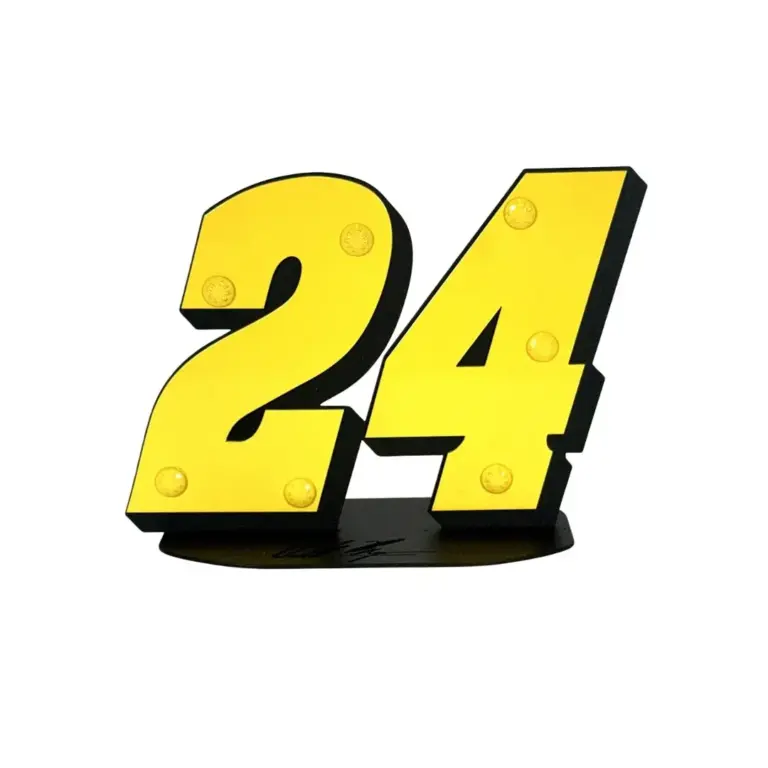 William Byron #24 Desktopper - Gameday Ironworks William byron #24 desktopper