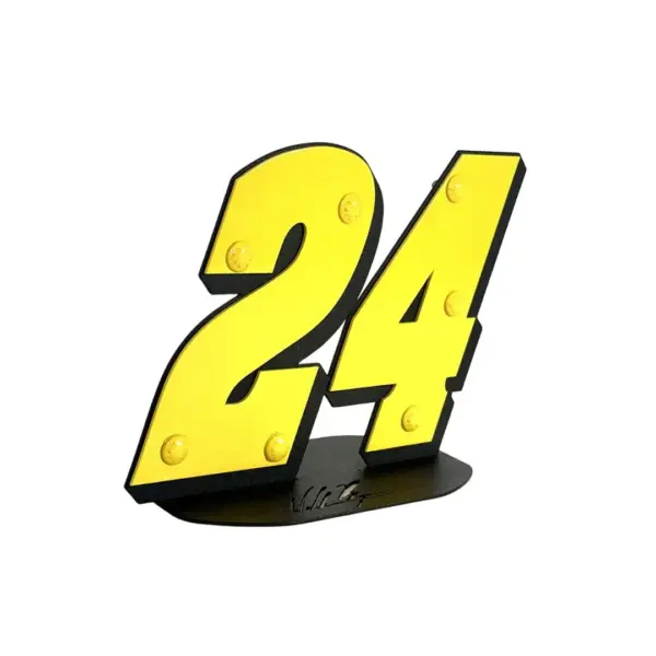 William Byron #24 Desktopper - Gameday Ironworks William byron #24 desktopper