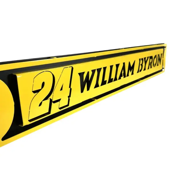 William Byron #24 Street Sign - Gameday Ironworks William byron #24 street sign