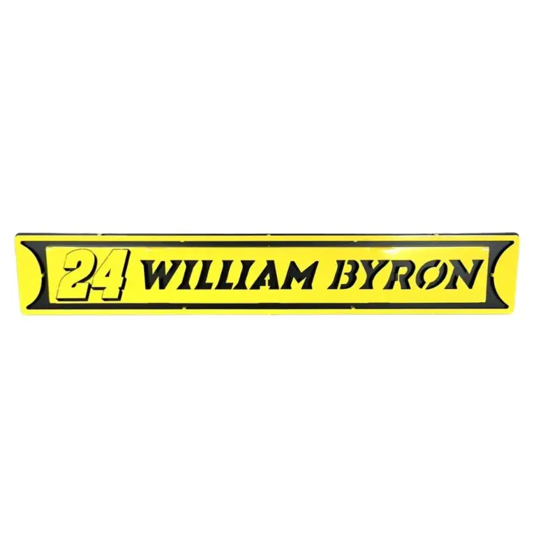 William Byron #24 Street Sign - Gameday Ironworks William byron #24 street sign