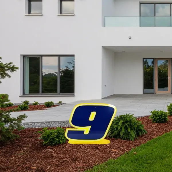 Chase Elliott #9 2' Base Sign - Gameday Ironworks Chase elliott #9 2' base sign